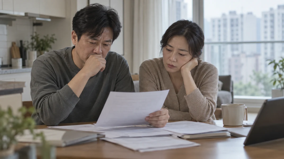 담보대출이 있는 집을 두고 개인회생을 검토하는 부부